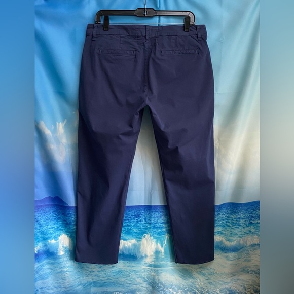 Frank & Eileen WICKLOW The Italian Performance Twill Size 10 Vintage Navy - Picture 9 of 16